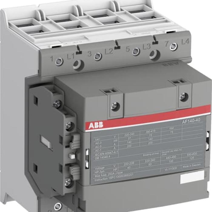 ABB AF140-40-11 100-250VAC/DC AC1:200A 4P KON.1NA+1NK