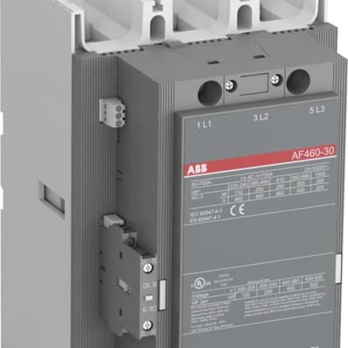 ABB AF460-30-11 100-250VAC/DC 460A 3P KONT. 1NA+1NK