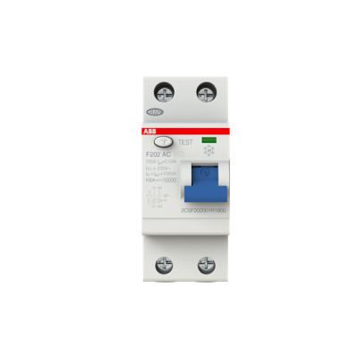 ABB F202 AC-100/0,03  2P, AC, 100A, 30MA K.A.K