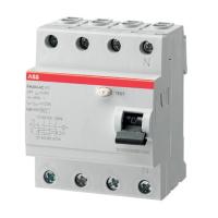 ABB FH204 A-63/0.03  4P, A, 63A, 30MA K.A.K