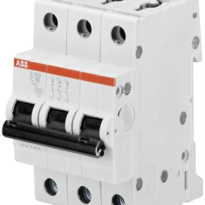 ABB S203-C16 3X16A C TIPI 6KA OTOMATIK SIGORTA