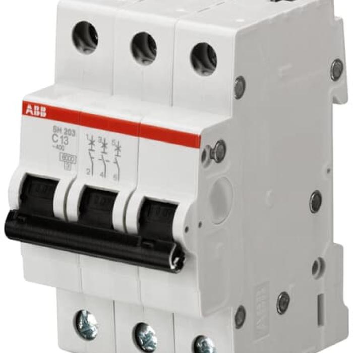 ABB SH203-C50 3X50A C TIPI 6KA OTOMATIK SIGORTA