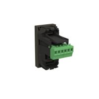 ABB ZENIT TELEPHONE OUTLET RJ11 1M